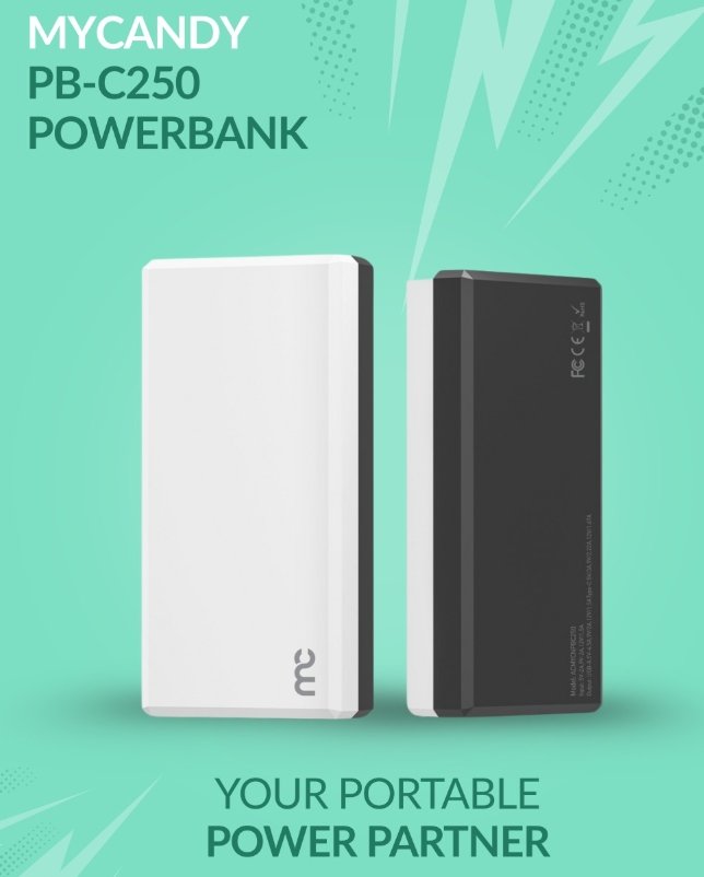 MYCANDY PB-C250 Power Bank: Ultimate 20W Fast Charger MYCANDY PB-C250 Power Bank: Ultimate 20W Fast Charger