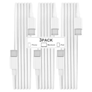USB C to USB C Cable 60W 3 Pack