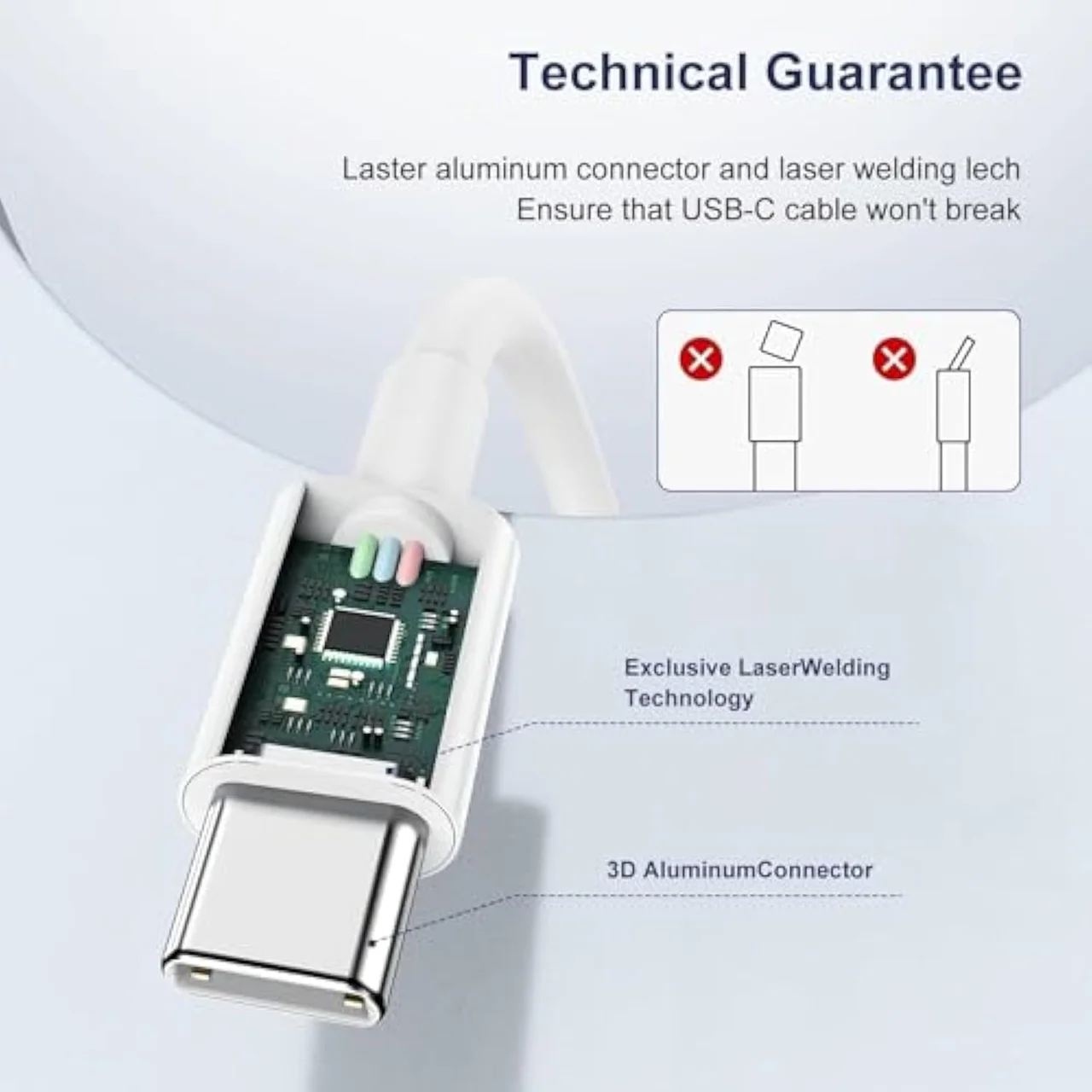 usb c to usb c charging cable 3pack 6ft 60w type c to type c fast charger cord 4