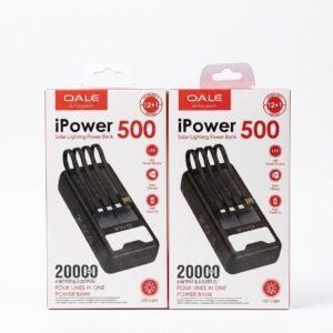 OALE iPower 500 20000mAh Solar Power Bank: Ultimate Charger