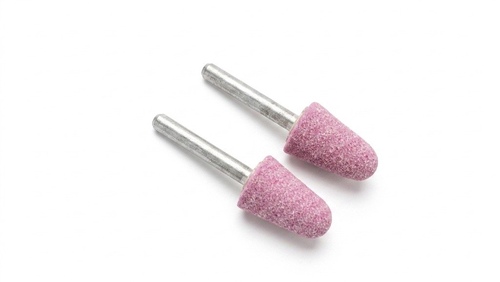 Pink Cone Grinding Mounted Stone Points Set Pink Cone Grinding Mounted Stone Points Set